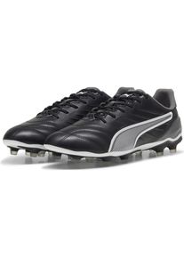 Puma, Unisex, Fussballschuhe, King Pro Fg/Ag (47), Schwarz