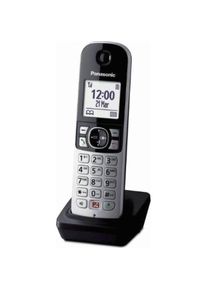 Panasonic KX-TGA685EXB DECT Mobilteil, Telefon, Schwarz