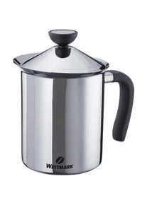 Westmark Melkopschuimer Brasilia 800 ml, Milchaufsch&auml;umer, Silber