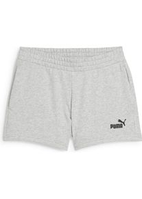 Puma, Damen, Shorts, ESS Small No. 1 Logo 4" Shorts TR, Grau, (S)