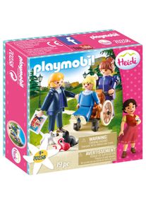 Playmobil Clara mit Vater und Fräulein Rottenmeier (70258, Playmobil Heidi)