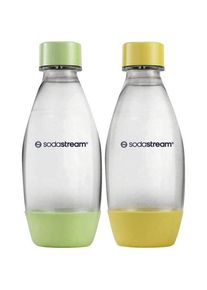 SodaStream KSTFL FUSE DWS gr&uuml;n+gelb 0,5L, 2x, Wassersprudler Zubeh&ouml;r, Gelb, Gr&uuml;n, Transparent