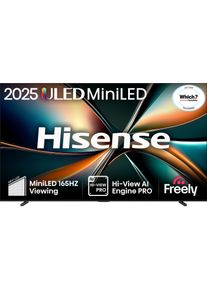 Hisense TV 100U7Q (100", U7Q, Mini-LED, 4K, 2025), TV, Schwarz, Grau