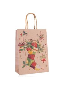accentra, Geschenkverpackung, Geschenktasche aus Papier XMAS CLASSIC XS (Geschenkbox)
