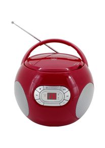 Soundmaster SCD2120 (FM), Radio, Rot