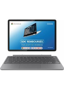 Lenovo Chromebook Duet 11M889 (10.95", 8 GB, FR), Notebook, Grau