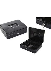 Lean Toys, Spardose, Spardose aus Metall mit Fächern