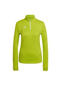 adidas Performance Športová mikina 'Entrada 22' Ženy limetová / biela XS