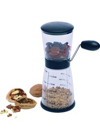 Westmark Nussmühle, Pfeffermühle + Salzmühle, Schwarz, Transparent