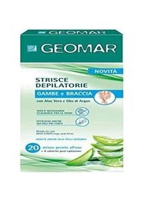 Geomar, Wachs + Enthaarungscreme, Leg and Arm Depilatory Strips