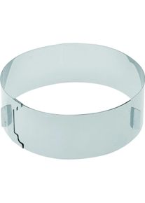 Westmark Tortenring verstellbar, Backform, Silber