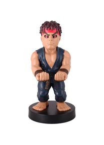 Exquisite Gaming Street Fighter: Evil Ryu Cable Guy [20 cm] (Xbox 360, Mac, PS4, Switch, PS5, Xbox One S, PC, Xbox Series X), Gaming Controller 