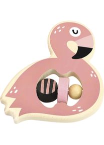 Vilac, Babyrassel, Michelle Carlslund, Rassel Flamingo Holz
