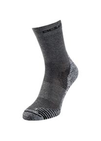 Odlo, Damen, Sportsocken, Socks micro crew CERAMICOOL HIKE 2 PACK (36, 37, 38), Grau