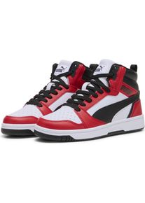 Puma, Unisex, Sneakers, Rebound V6 Mid Jr, Weiss, (35.5)