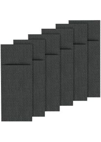 Saleen, Tischset, Bestecktaschen 'Home' 6er Set (6 Stk., 24 x 9 cm)