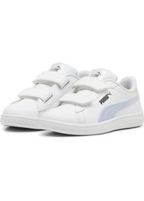 Puma, Mädchen, Sneakers, Smash 3.0 Holo 2.0 V PS, Weiss, (29)