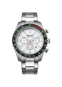 Gigandet, Armbanduhr, Sportliche Chronographenuhr mit Tachymeterskala, 100 m wasserdicht