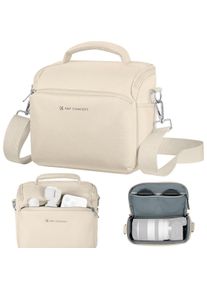 K&F Concept Camera Sling Bag - Crème (Kamera Schultertasche), Kameratasche, Beige