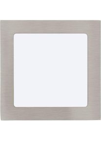 Eglo, Wandleuchte + Deckenleuchte, 64627 FUEVA 1 PRO LED Leuchtspot 11W 170x170mm Nickel-Matt Weiss Neutralweiss