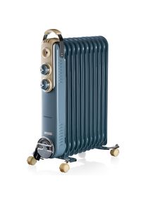 Ariete 11-Element-?lbadk?hler vintage, 1100W 1500W 2500W, Heizkörper, Blau