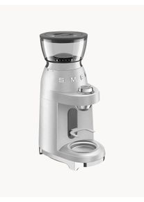 Smeg Molinillo de café eléctrico Mini Pro Plateado Acero inoxidable An 15 x Al 35 cm