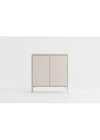 Mid.you Kommode , Kaschmir , Holzwerkstoff , 1 Fächer , 81x87x40 cm , Kleinmöbel, Kommoden, Kommoden