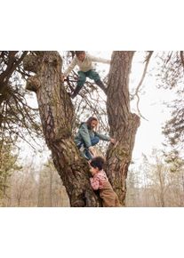 Tchibo - Regenhose mit reflektierendem Streifen - Unisex - Gr. 122/128 - grün