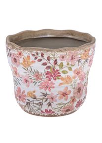 Keramick&yacute; obal na kvetin&aacute;č Vintage florist, 17 x 12 x 14 cm