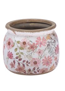 Keramick&yacute; obal na kvetin&aacute;č Vintage florist, 15,5 x 13 cm