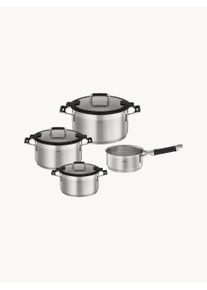 Rösle RÖSLE Cookware Set Silence Pro, Set of 7 Silver Ø 16 cm x H 24 cm