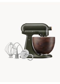 KitchenAid Robot kuchenny z akcesoriami Evergreen Ciemne drewno, Zielony, Srebrny Drewno, Tworzywo sztuczne, Lite drewno, Metal S 37 x W 36 cm