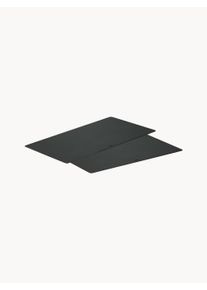 Rösle RÖSLE Cutting Mats Dane, Set of 2 Black B 35 x H 2 cm