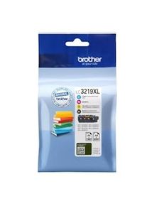 Brother LC-3219XLVAL / LC-3219XLVALDR Juego económico de tinta negro, cian, magenta, amarillo (4 uds.)