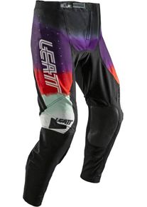 Leatt 4.5 Sunburn, pantalon textile femme , couleur: Noir/Blanc/Mauve/Rouge/Vert , taille: XL