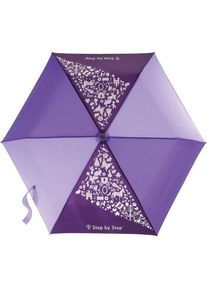 Step By Step Magic Rain Effect Parapluie de poche pour enfants 22,5 cm violet