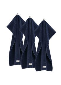 Gant Serviette Homme bleu taille 30_x_50_cm