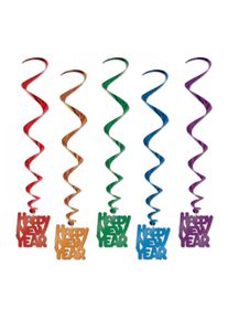 Happy New Year Whirls