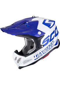 Scorpion VX-22 Air Mips Uptown, motocross helmet , color: White/Blue , size: M