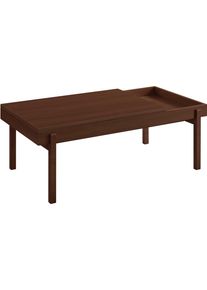 Otto Home Couchtisch »Norwin« Melaminoberfläche und robustes Gestell aus Eschenholz, Größe B/H/T: 120 cm x 45 cm x 60 cm