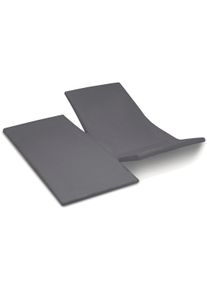 Cinderella Spannbettlaken »Doppel-Split-Weekend-Topper aus Baumwolle, bis 15 cm Höhe«, Größe 180x210 25