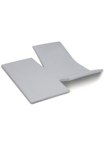 Cinderella Spannbettlaken »Doppel-Split-Weekend-Topper aus Baumwolle, bis 15 cm Höhe«, Größe 180x210 25