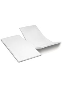 Cinderella Spannbettlaken »Doppel-Split-Weekend-Topper aus Baumwolle, bis 15 cm Höhe«, Größe 180x210 15