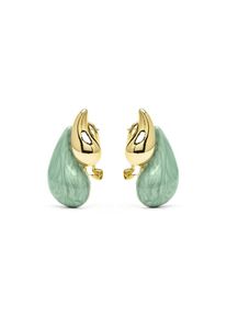Luxenter Boucles d'oreilles 'UDVER' Femme vert taille One Size