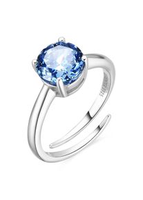 Luxenter Bague 'BARAN' Femme argent taille 50-60