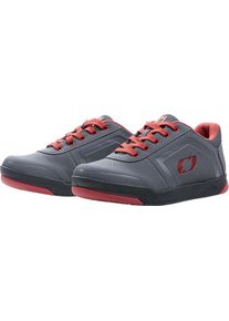 O Neal ONeal Pinned Flat, shoes unisex , color: Grey/Red , size: 47 EU