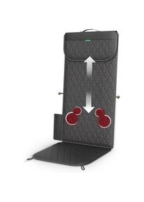 Medisana , Massagesitzauflage »MC 700« , schwarz , Praktischer Controller mit seitlicher Aufbewahrungstasche und abnehmbarer und klappbarer Kopfstütze