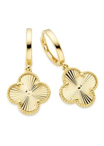 Aniston JEWELRY & WATCHES , Jugendliche , Paar Ohrhänger »Schmuck Geschenk Silberohrringe gelbgoldfarben vergoldet« , gelbgoldfarben , 11 mm ,...