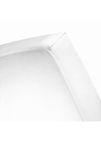 Cinderella , Spannbettlaken »Stretch-Molton« , Weiß , Obermaterial: 50% Baumwolle, 50% Polyester , B/L: 200 cm