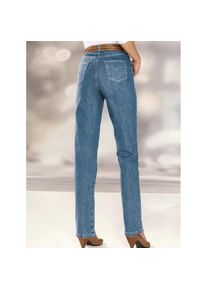 Casual Looks , 5-Pocket-Jeans , blue-bleached , Normalgrößen , 48 -Normalgrößen , 48 , Jeans in 5-Pocket-Form